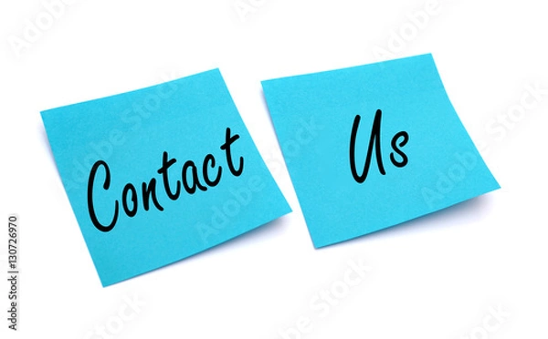 Obraz web icon contact us