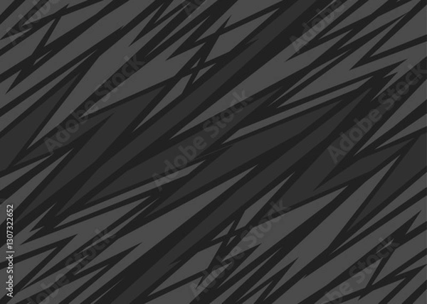 Fototapeta Abstract background with seamless diagonal rough jagged lines pattern