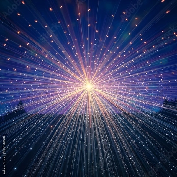 Obraz a light-spreading pattern