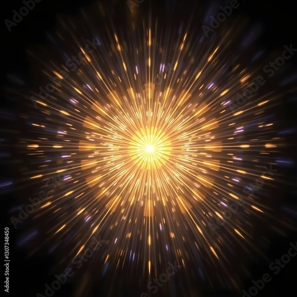 Obraz a light-spreading pattern