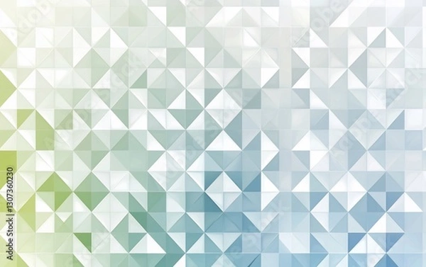 Fototapeta Abstract geometric pattern background, cool color tones, modern design, suitable for wallpaper or backdrop
