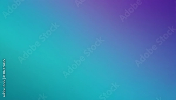 Fototapeta Abstract turquoise violet gradient background