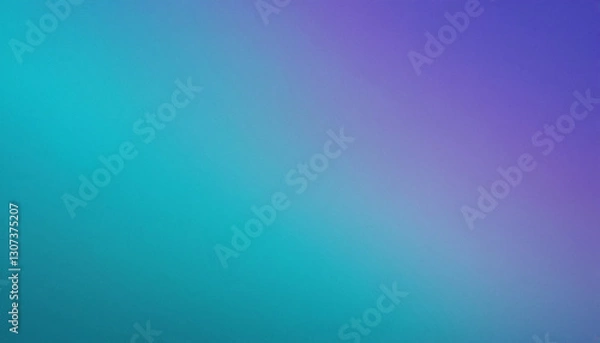 Fototapeta Abstract turquoise violet gradient background