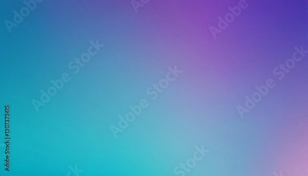 Obraz Abstract turquoise violet gradient background