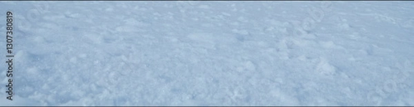 Fototapeta Winter white snow surface background