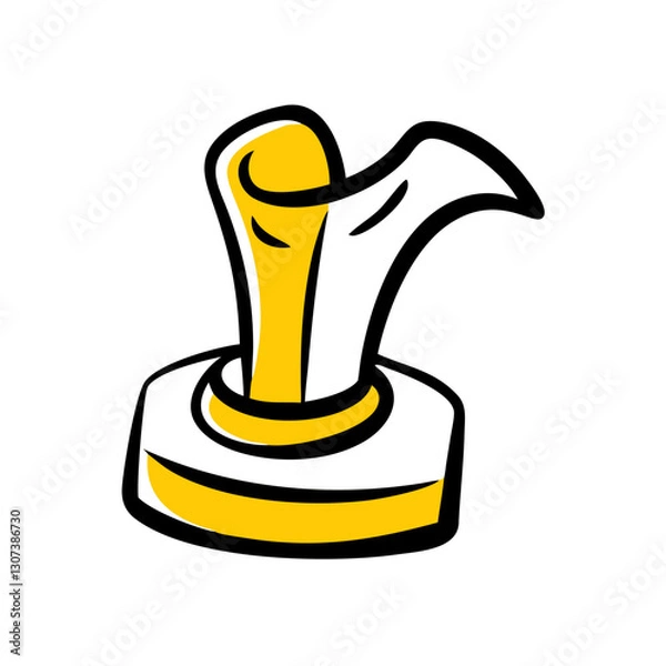 Obraz Paper Holder Icon Vector Illustration