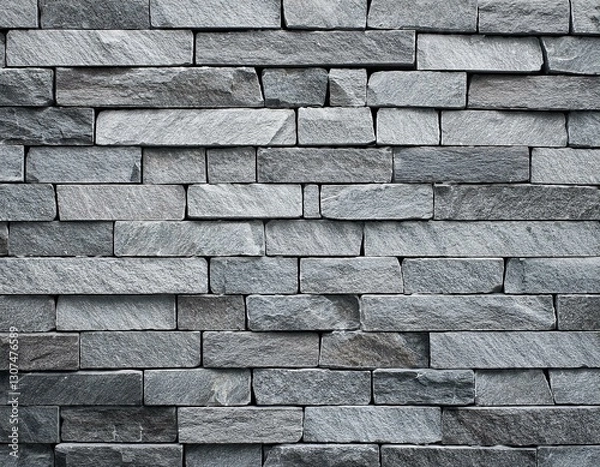 Obraz stone wall texture background grey stone siding
