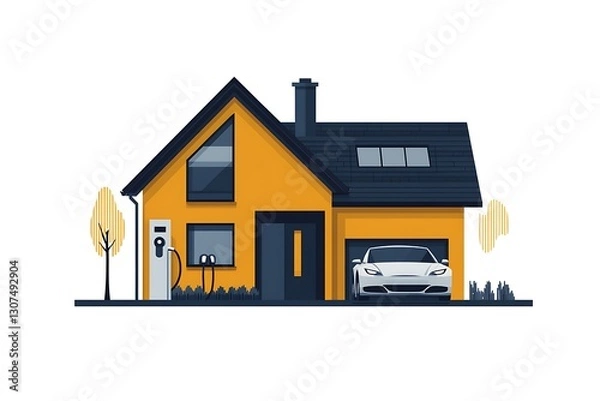 Obraz EV Home Charging Station