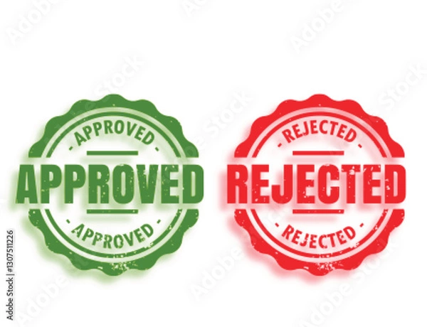 Obraz APROVED & REJECTED 