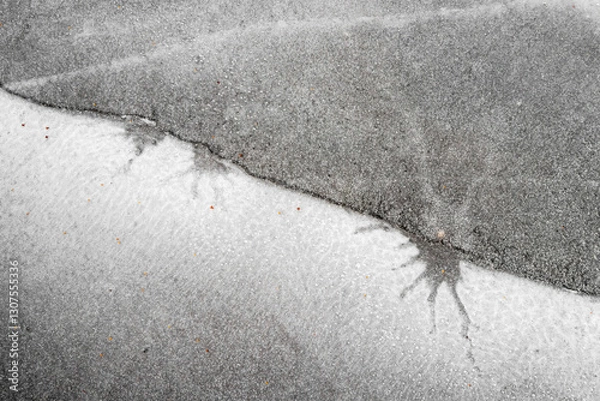 Fototapeta ice abstraction diagonal