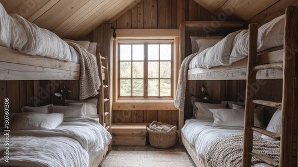 Obraz Bunk Beds in Room