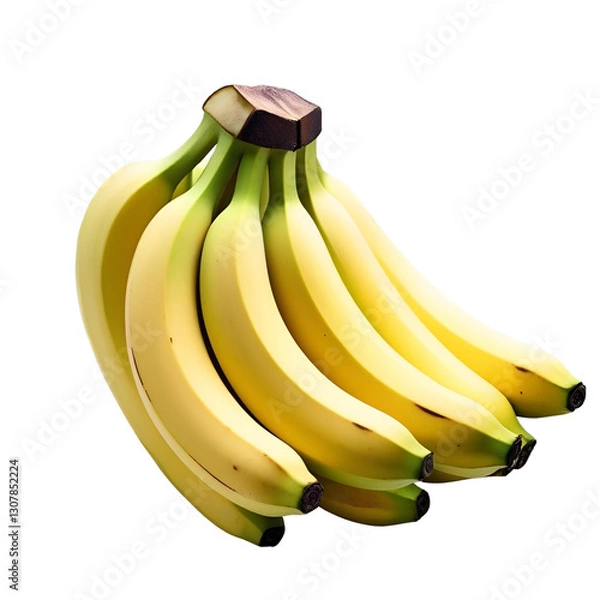 Obraz bananas isolated on white background
