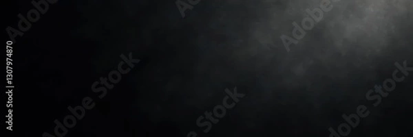 Obraz Dramatic charcoal to black vertical gradient, stark contrast , elegant, minimal