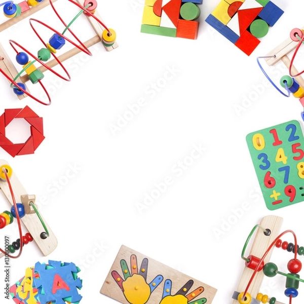 Obraz Color toys border