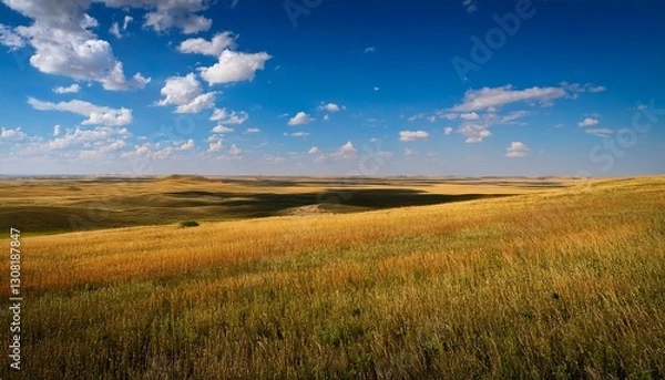 Obraz the great plains of south dakota in summer
