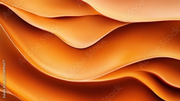 Fototapeta Highdetail sand dune ripples with warm desert tones, natural abstract texture
