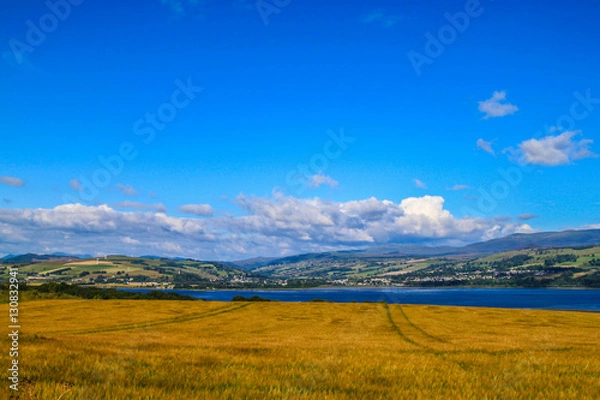 Obraz landscape in scotland highlands scottish loch