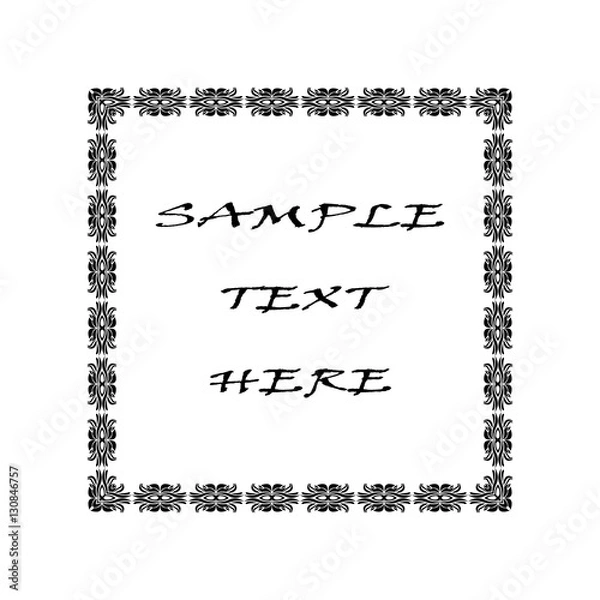 Obraz Decorative frame