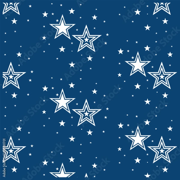 Obraz seamless christmas pattern
