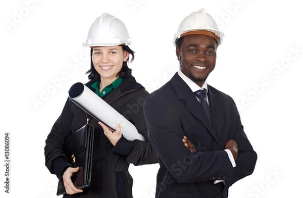 Fototapeta Team of architects