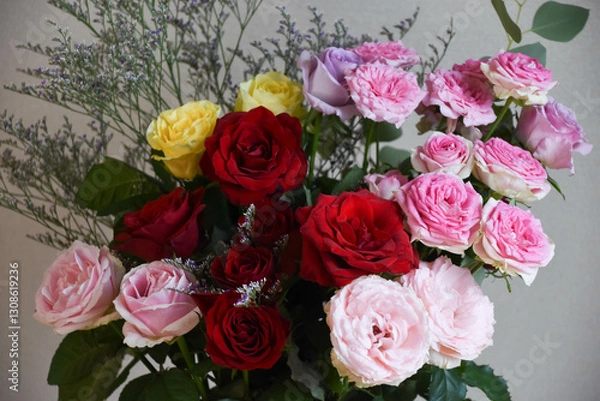 Fototapeta カラフルな花束