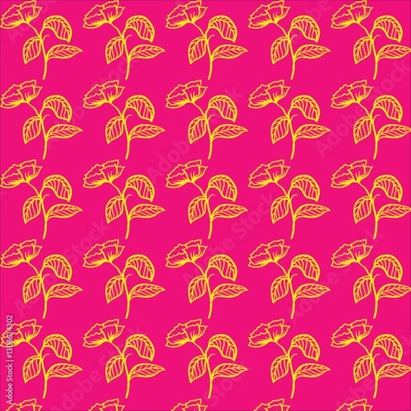 Obraz seamless pattern with flowers