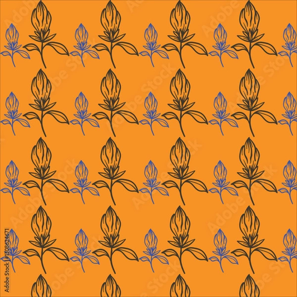 Obraz seamless floral pattern
