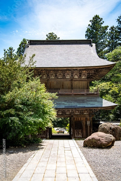 Fototapeta Unganji temple in Otawara, Tochigi, Japan