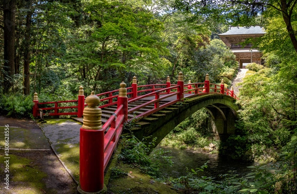 Obraz Unganji temple in Otawara, Tochigi, Japan