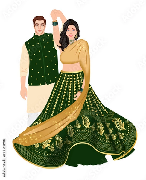 Fototapeta Dancing Pose