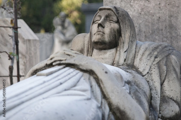 Obraz Cimitero Monumentale, Milano.