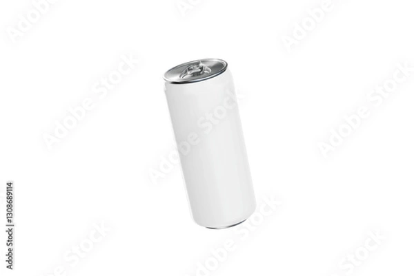Obraz floating soda can mockup