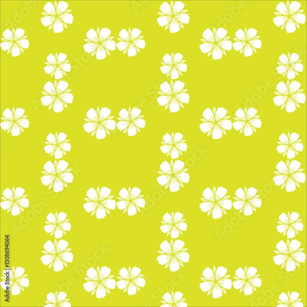 Fototapeta seamless pattern with flowers