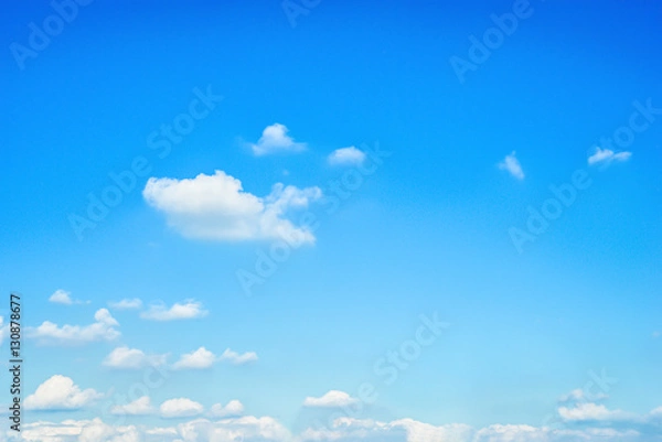 Fototapeta blue sky with clouds for background