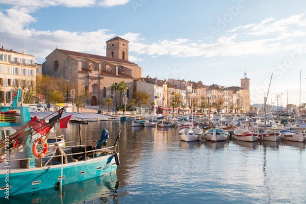 Fototapeta Port de la Ciotat en automne
