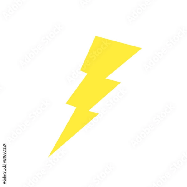 Obraz Lightning is a natural phenomenon in the form of flashes of light and roaring sounds caused by the release of electrical charges in the atmosphere
