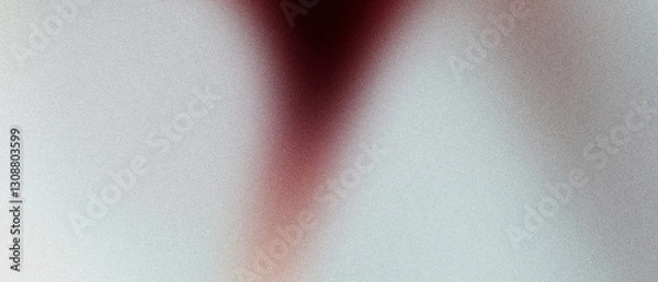 Fototapeta Textured white with vibrant colour accent gradient background featuring noise and grain for clean designs, website templates, and ad graphics copy space