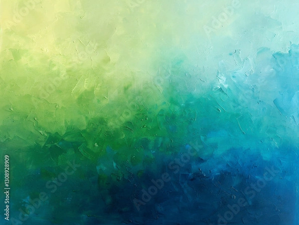 Fototapeta Abstract Aquatic Texture with Gentle Brushstrokes Generative AI  
