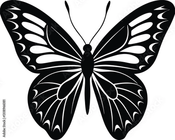 Obraz butterfly vector illustration
