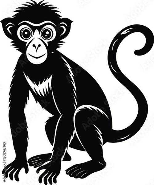 Obraz monkey vector illustration
