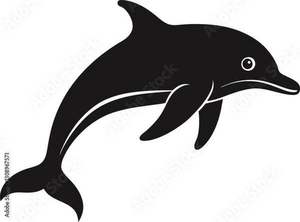Obraz dolphin vector illustration