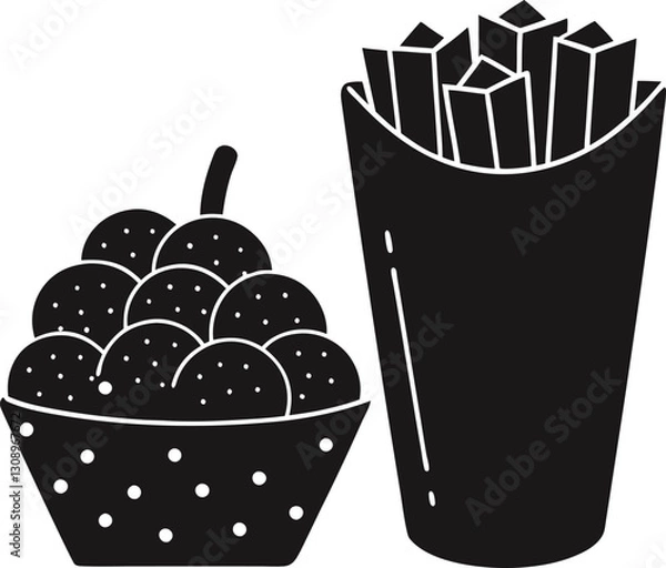 Obraz snaks vector illustration