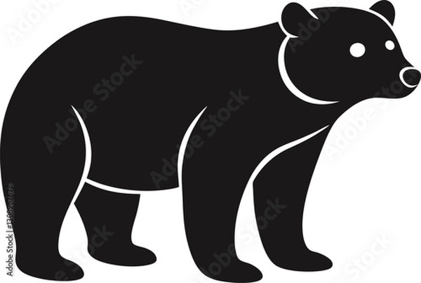 Obraz bear vector illustration