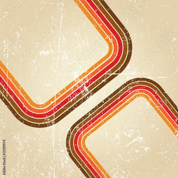 Obraz Styl retro disco. Wektor.