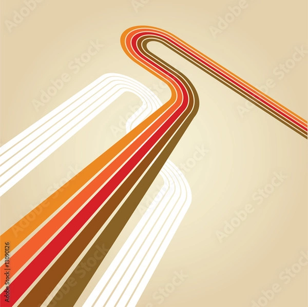 Obraz Retro disco style.