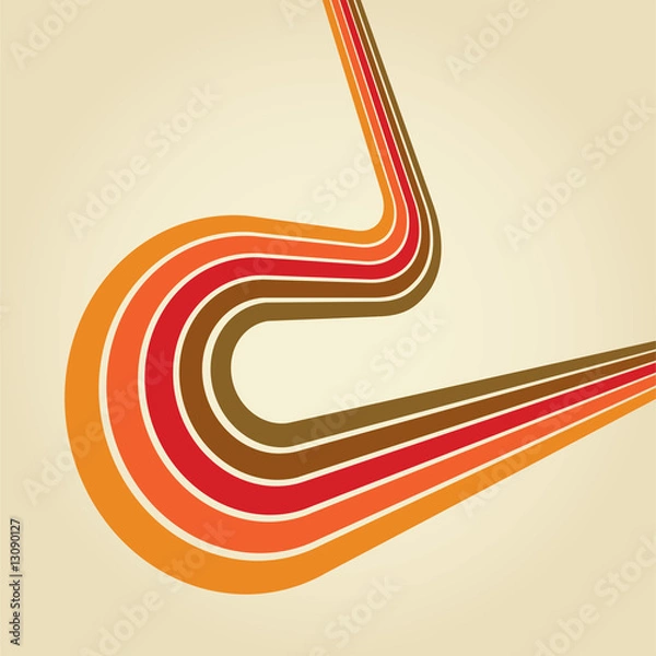 Obraz Retro disco style.