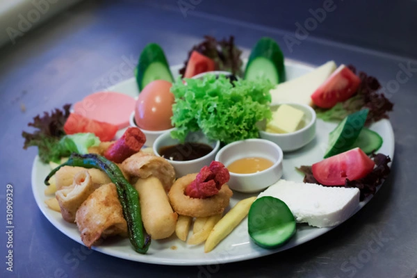 Obraz breakfast plate