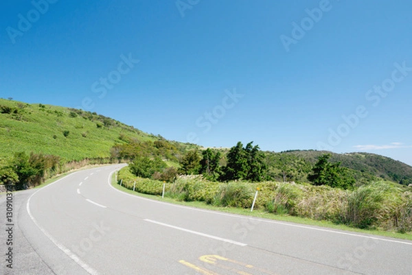 Obraz 9月の西伊豆スカイライン／戸田駐車場付近