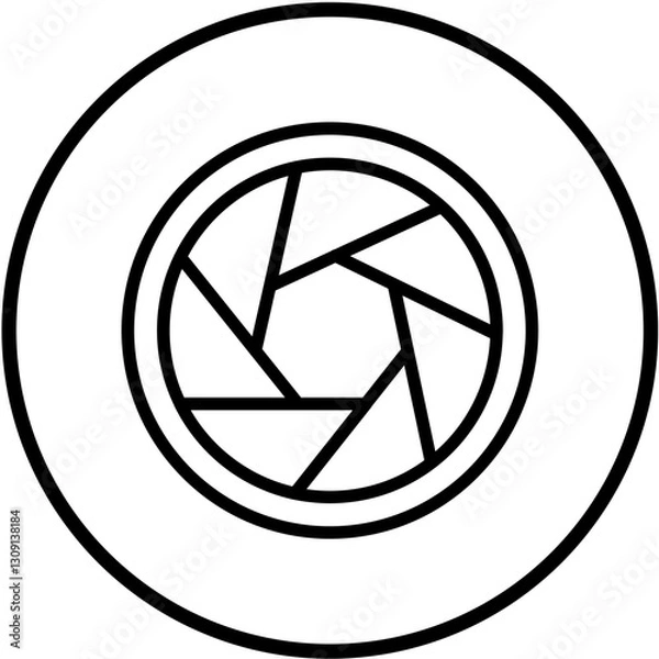 Obraz Vector Design Camera Exposure Icon Style