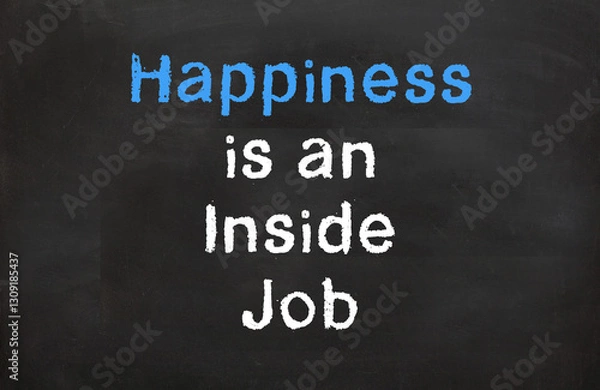 Obraz Happiness is an Inside Job